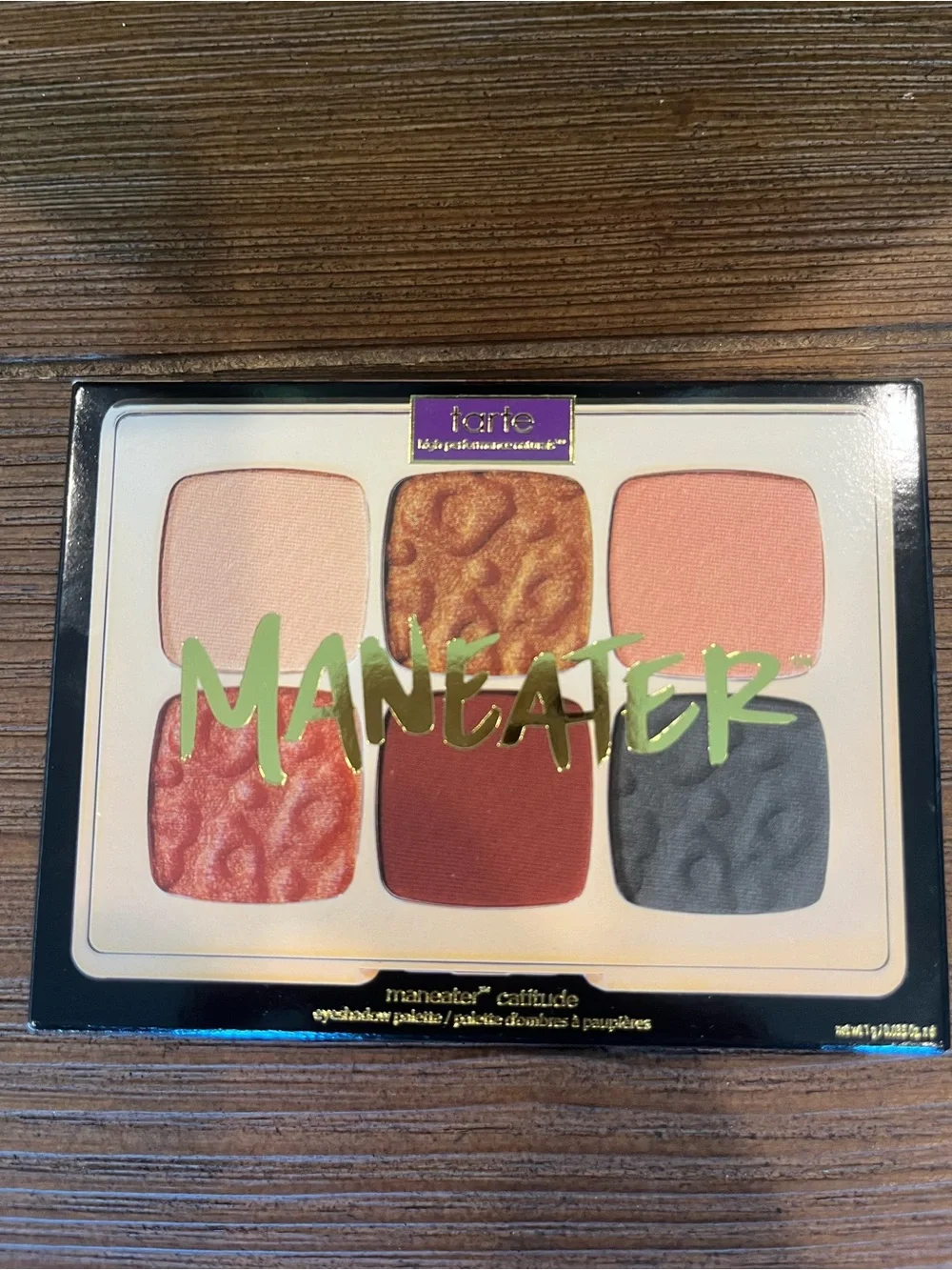 NWT tarte Maneater Catitude 6 Shade Eyeshadow Palette - New In Box